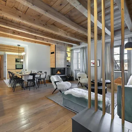 3 Ch. Renove, Centre De Megeve, Balcon, Cheminee, Parking, 3 Min Telecabine Chamois - Fr-1-453-178 *